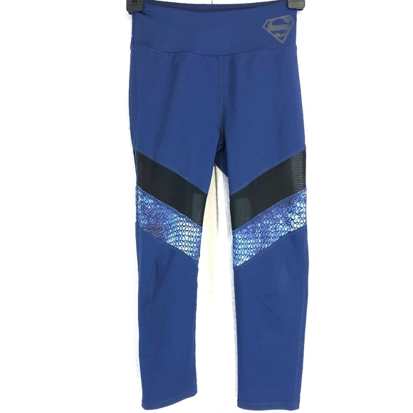 Her Universe Pants - HER UNIVERSE SUPERMAN Skinny Leggings Pants ~sz S